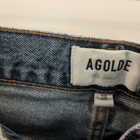 Agolde 90s high rise pinch waist Navigate 28 NWT - Picture 7 of 9